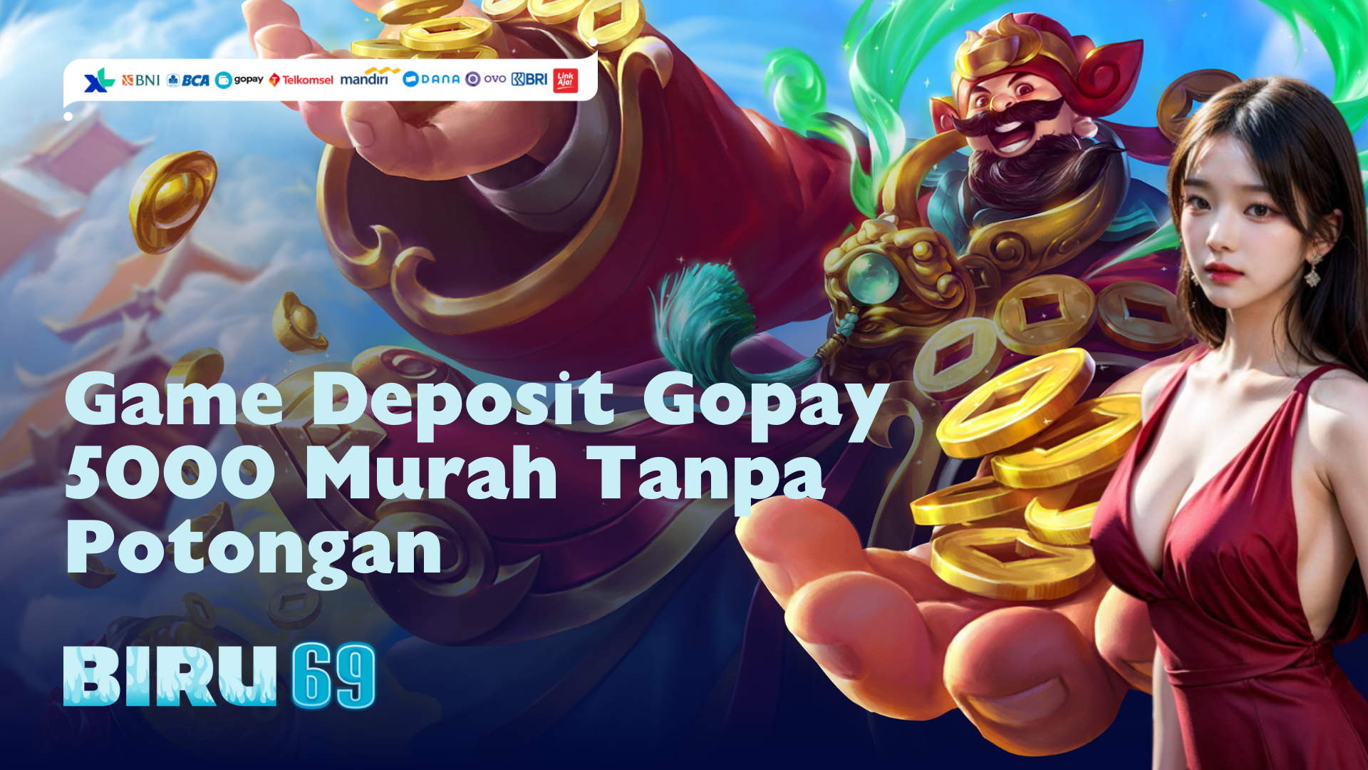 Game Deposit Gopay 5000 Murah Tanpa Potongan